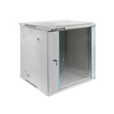 Qoltec - Rack kabinet - grå - 12U - 19