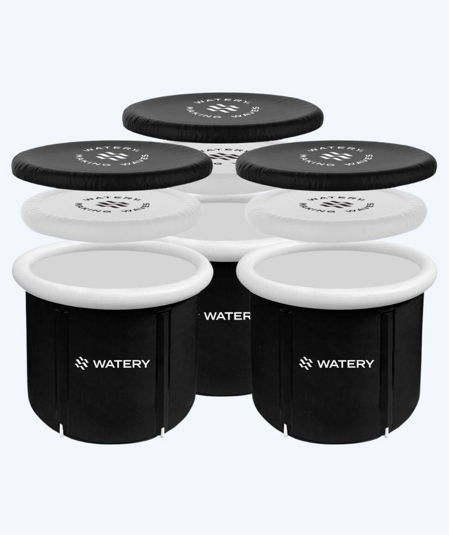 Paketerbjudande: 3x Watery Hero uppblåsbart isbad