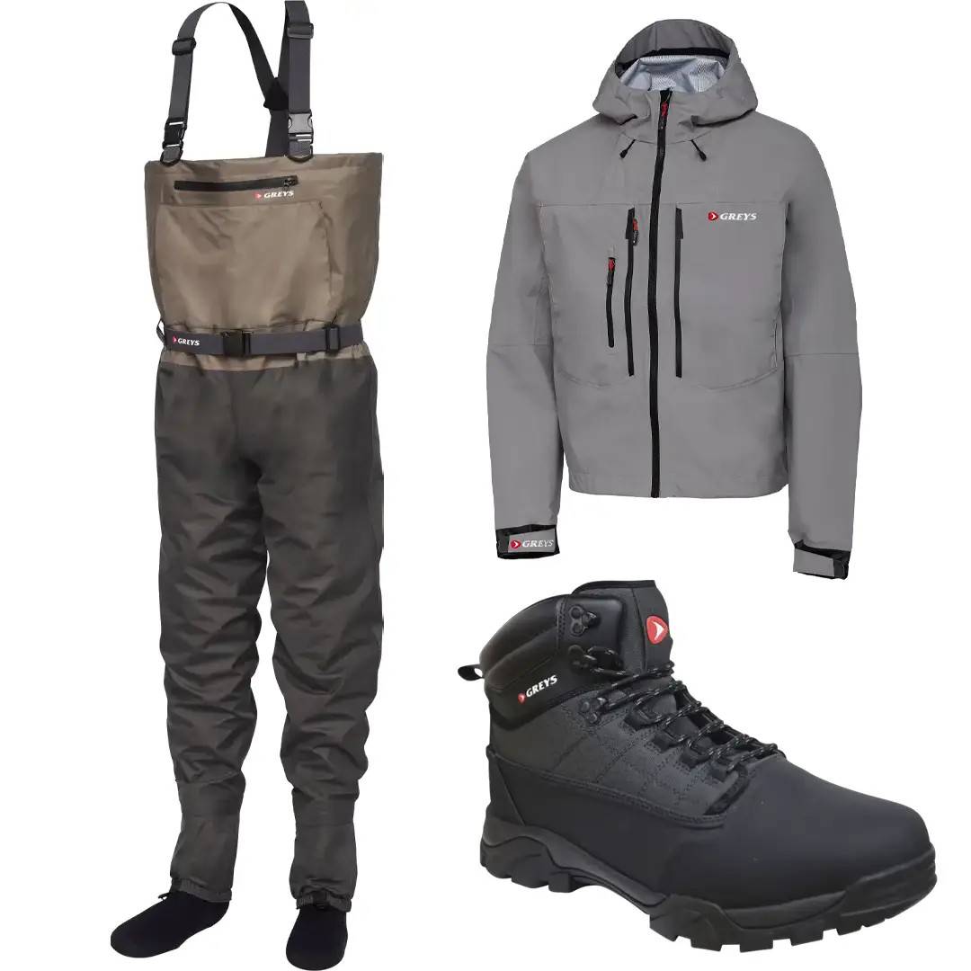 Greys Tail Åndbare Waders Combo