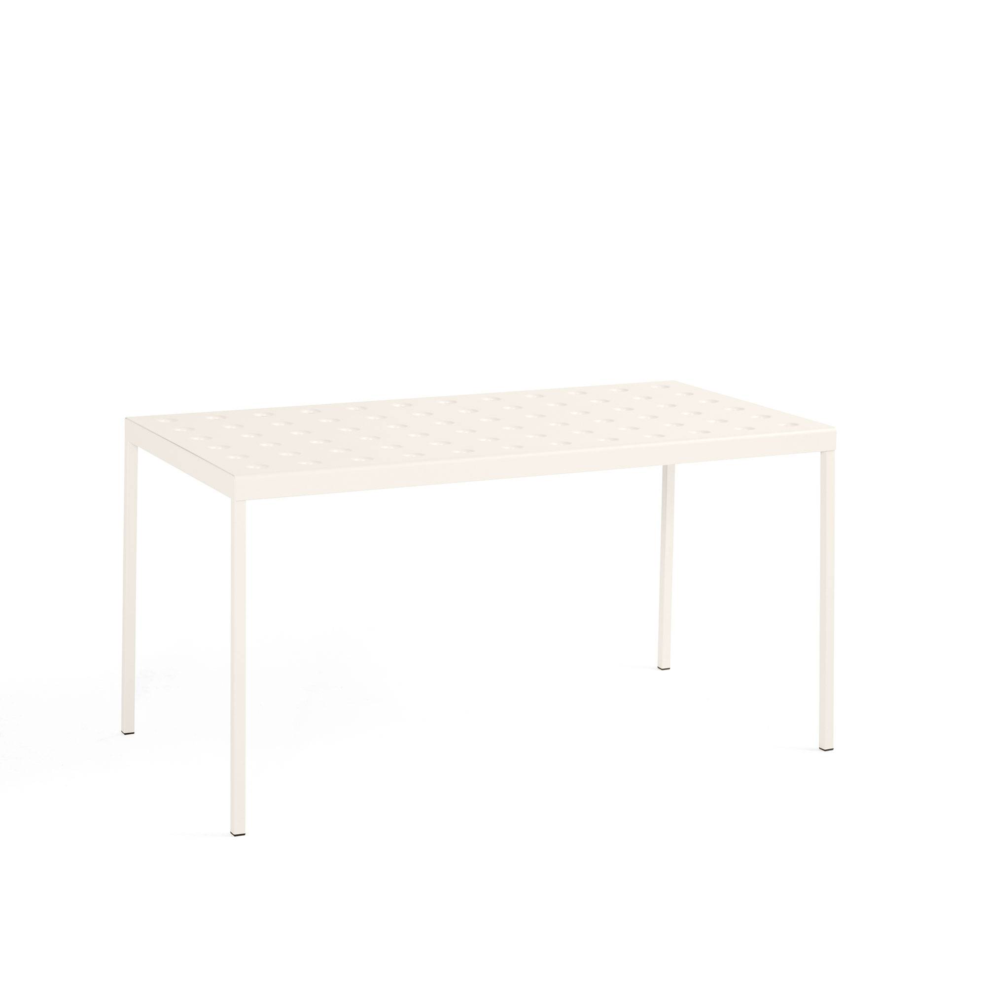 HAY - Balcony Table L144xW76xH74 - Chalk beige - Matbord utomhus - Ronan & Erwan Bouroullec - Beige - Metall