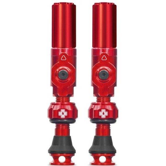 Tubelessventil MUC-OFF Big Bore Hybrid 30mm Red - Röd (30)