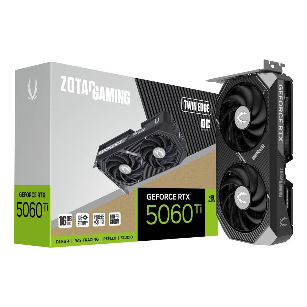 ZOTAC GAM RTX 5060 Ti Twin EdgeOC16 graphics card