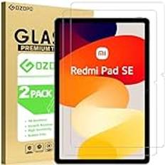 GOZOPO [2 stycken] Skärmskydd för Xiaomi Redmi Pad SE, Härdat Glas Film för Xiaomi Redmi Pad SE 11" 2023