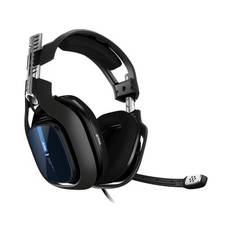 ASTRO Gaming A40 TR Headset Kabel Huvudband Spela Svart, Blå, Silver
