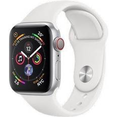 Apple Watch Series 4 (2018) | 40 mm | Aluminum | GPS + Cellular | silver | Sportband vit