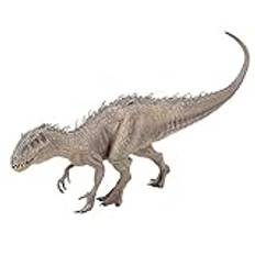 Ghzste Dinosaurie modell leksak simulering djurmodell Tyrannosaurus dinosaurier figurer spela leksak för pojke barn (stor grå indominus Rex (Mund