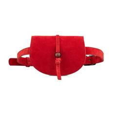 Becksöndergaard Suede bæltetaske (ADRENALINE RED (1282))