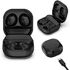 Laddningsfodral, 700mAh Batteriersättningsladdarfodral, Bt Earbuds Box Kompatibel med Galaxy Buds 2 Pro, Snabbladdningsdocka med Typ C-kabel, Stöd för Laddning på två Sätt