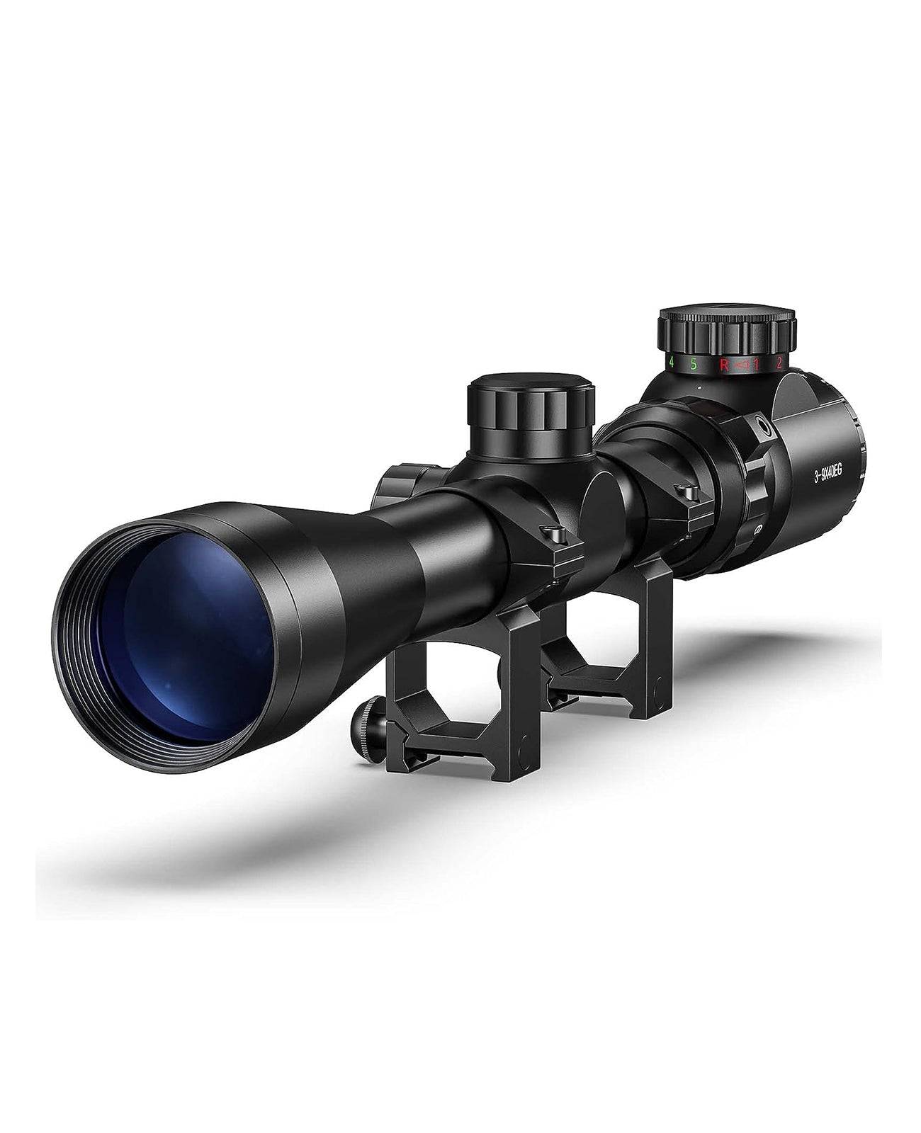 CVLIFE FoxSpook 3-9x40 Red & Green Illuminated Scope - Global