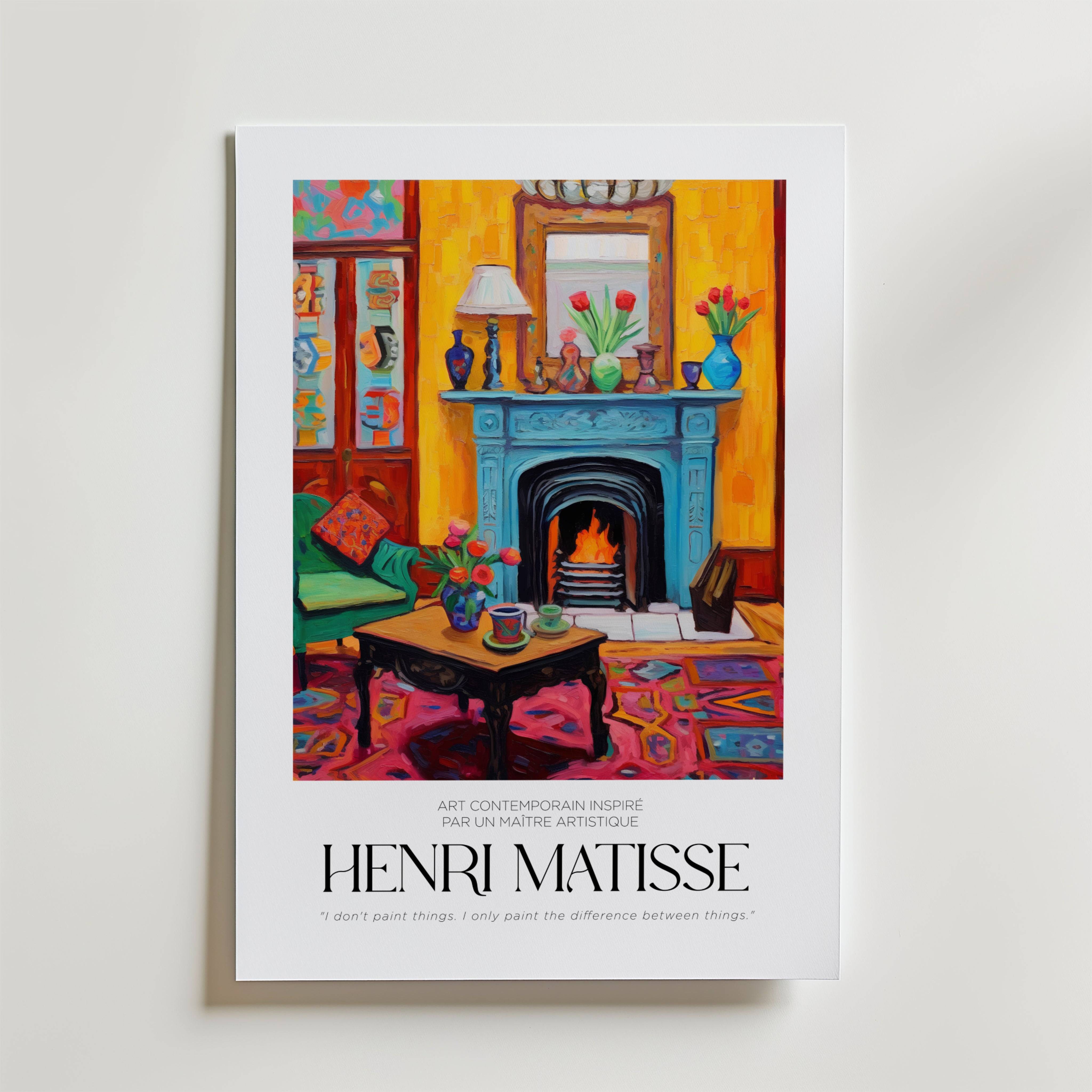 Maison Int�rieure Matisse poster - Fine Art Poster 70x100 cm