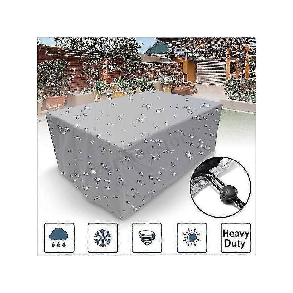 90*90*40cm Garden Furniture Cover, Waterproof Oxford Fabric Garden Furniture Cover, Anti-UV