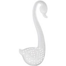 S&#xF6;t svanform teinfuser &#xE5;teranv&#xE4;ndbar b&#xE4;rbar tesil kryddinfuser filter teware bar verktyg k&#xF6;kstillbeh&#xF6;r - Vit