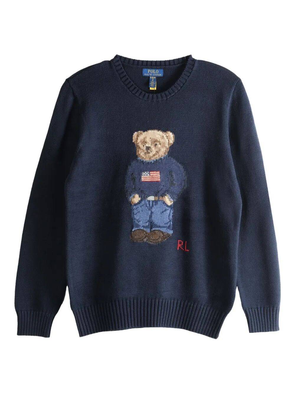 POLO RALPH LAUREN KIDS Sweater Bear Cn Swtr Tops