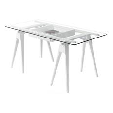 Arco Desk - White Grey