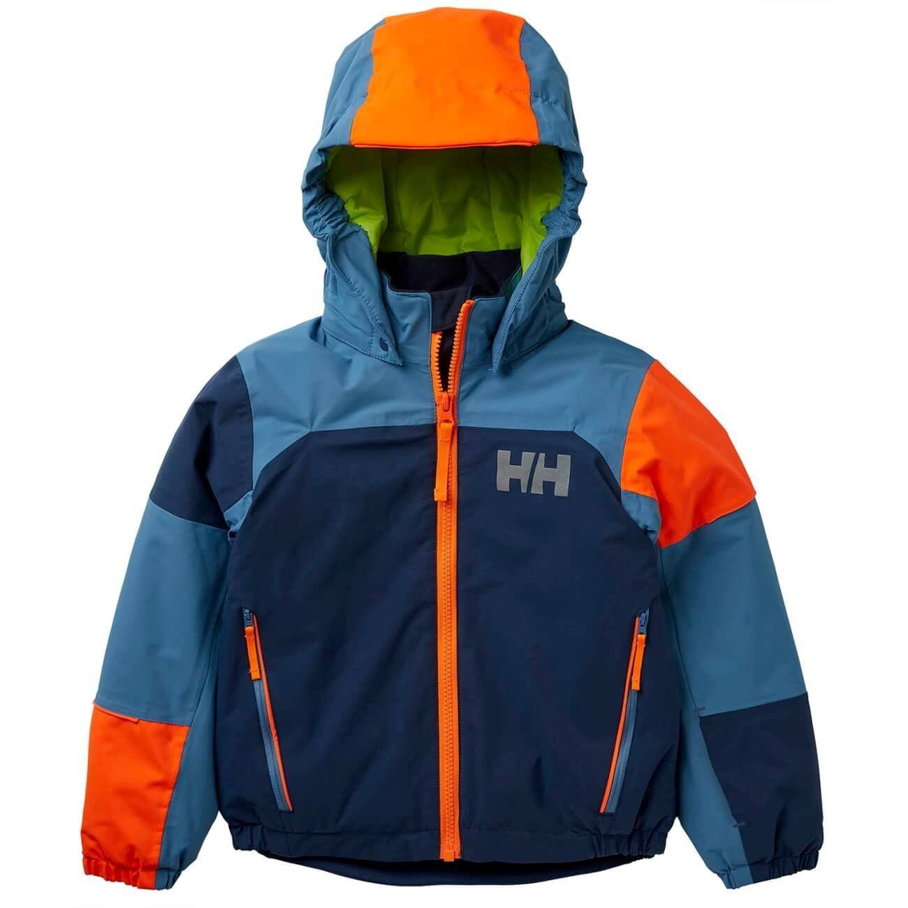 Helly Hansen Kids’ Rider 2.0 Insulated Ski Jacket Skijakke Børn - North Sea Blue - North Sea Blue / 104 cm / 4 år