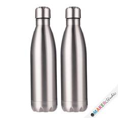 Termoflaske 500ml STÅL 2 stk