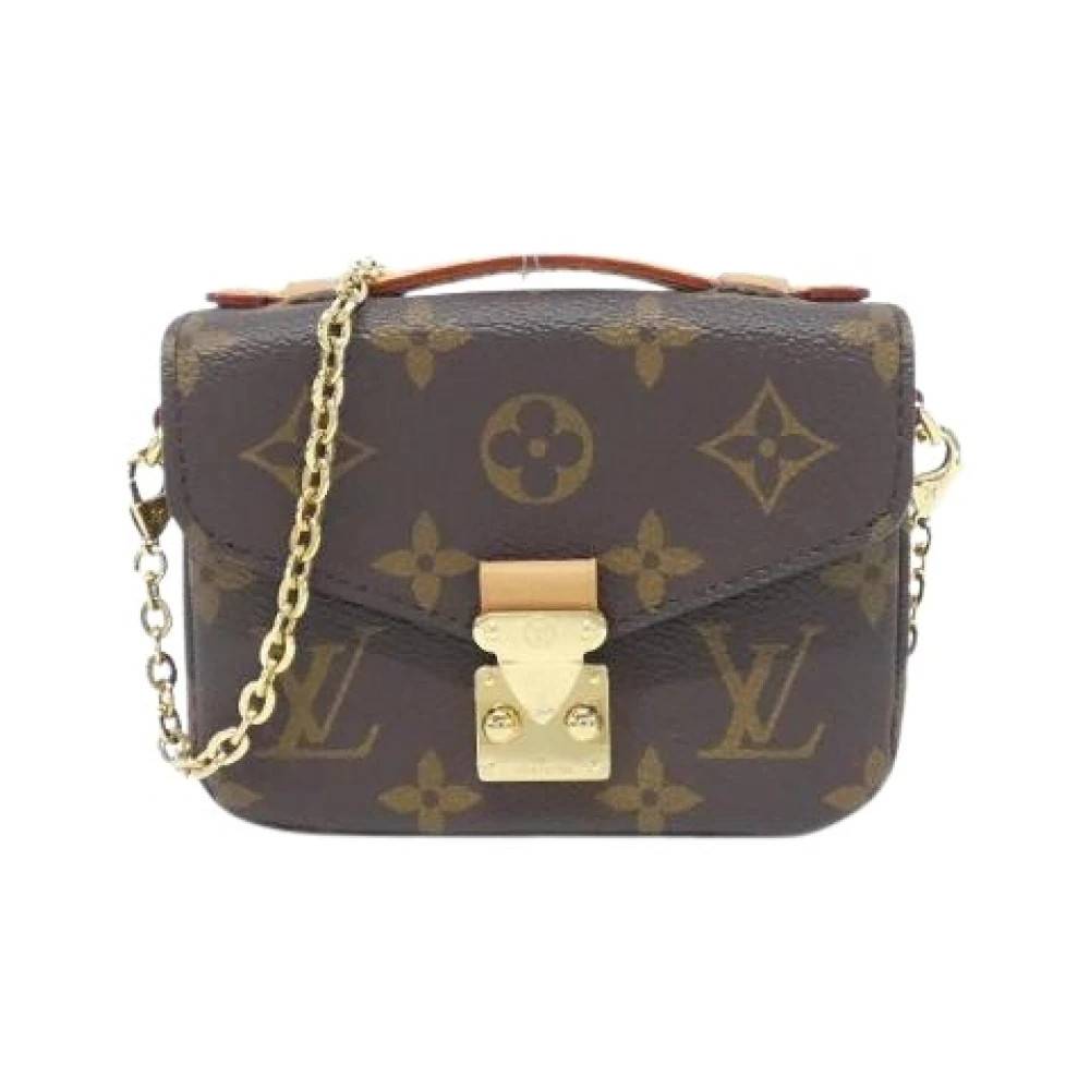 Louis Vuitton Vintage Pre-owned Mini Taske - Vintage - Dame - Brun - ONE SIZE -