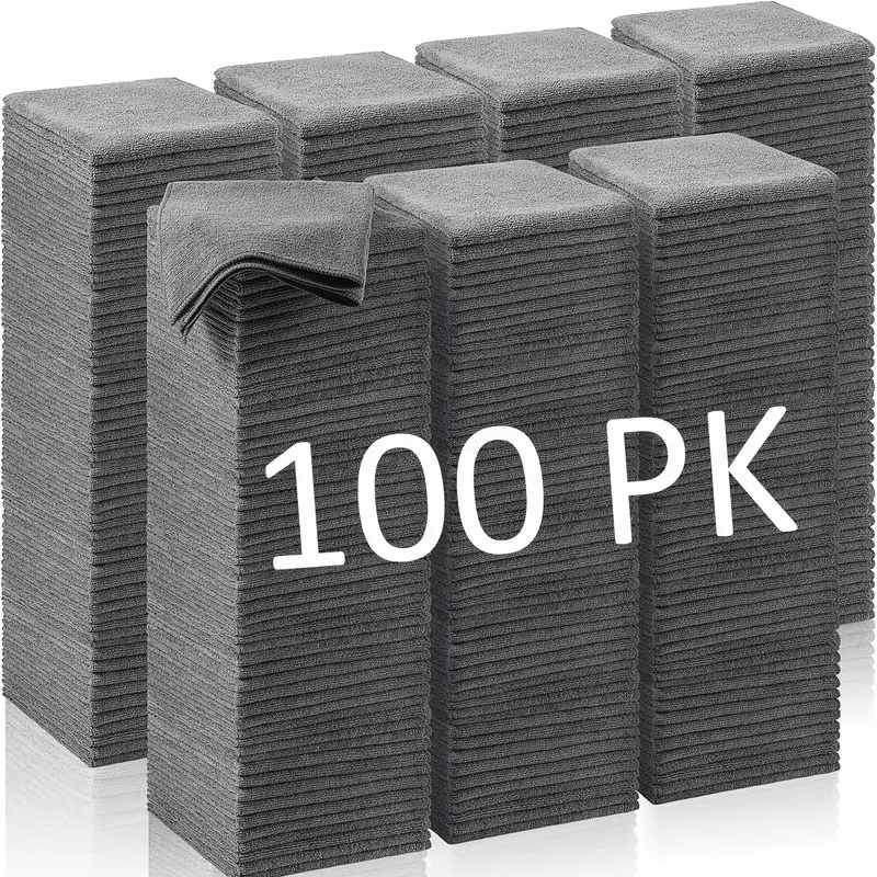 Thicken Microfiber Cleaning Cloths Lint Free Microfiber Cleaning Towel Cloths Reusable Cleaning Towels Absorbent for Car Window