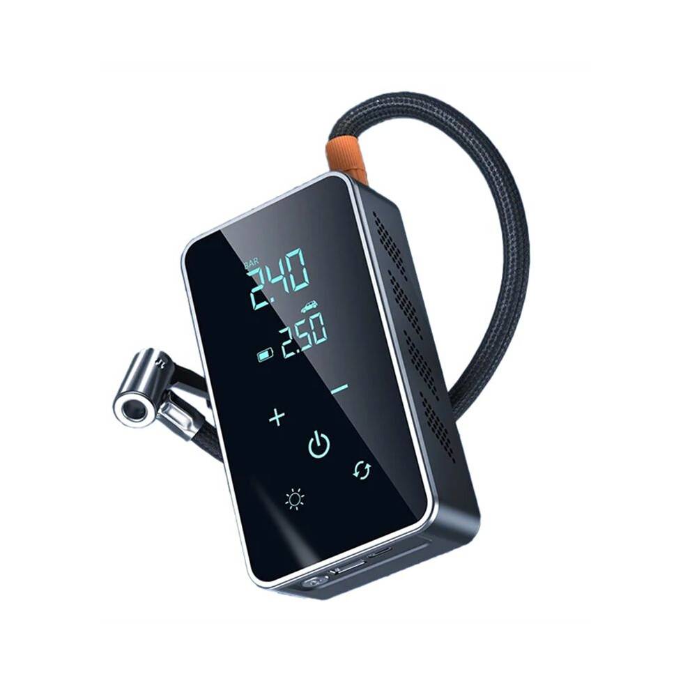 Wireless Air Pump 150psi Touch Screen Portable Electric Tire Inflator for Car Bicycle Motorcycle Air Compressor Injector