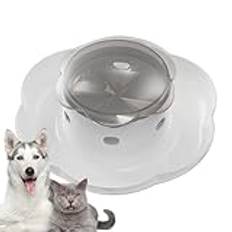 Dog Puzzle Feeder, Slow Feeding Bowl, Interactive Training Feeder, Push Feeding Bowl, Treat Dispenser Bowl, Boredom Relief Toy, Mental Puzzle Toys, Dog Slow Feeder, Puppy Puzzle Feeder, Slow Feeder Bo