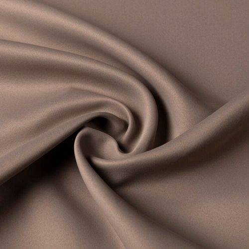 Gardinstof Premium 150 cm Brun - Metervare 150 x 960 cm