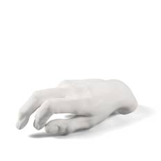 Seletti - Memorabilia Mvsevm Male Hand - Pyntegenstande - Hvid