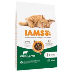 Økonomipakke: IAMS tørfoder til katte 2 x 10/15 kg - Vitality Adult Lamb (2 x 10 kg)