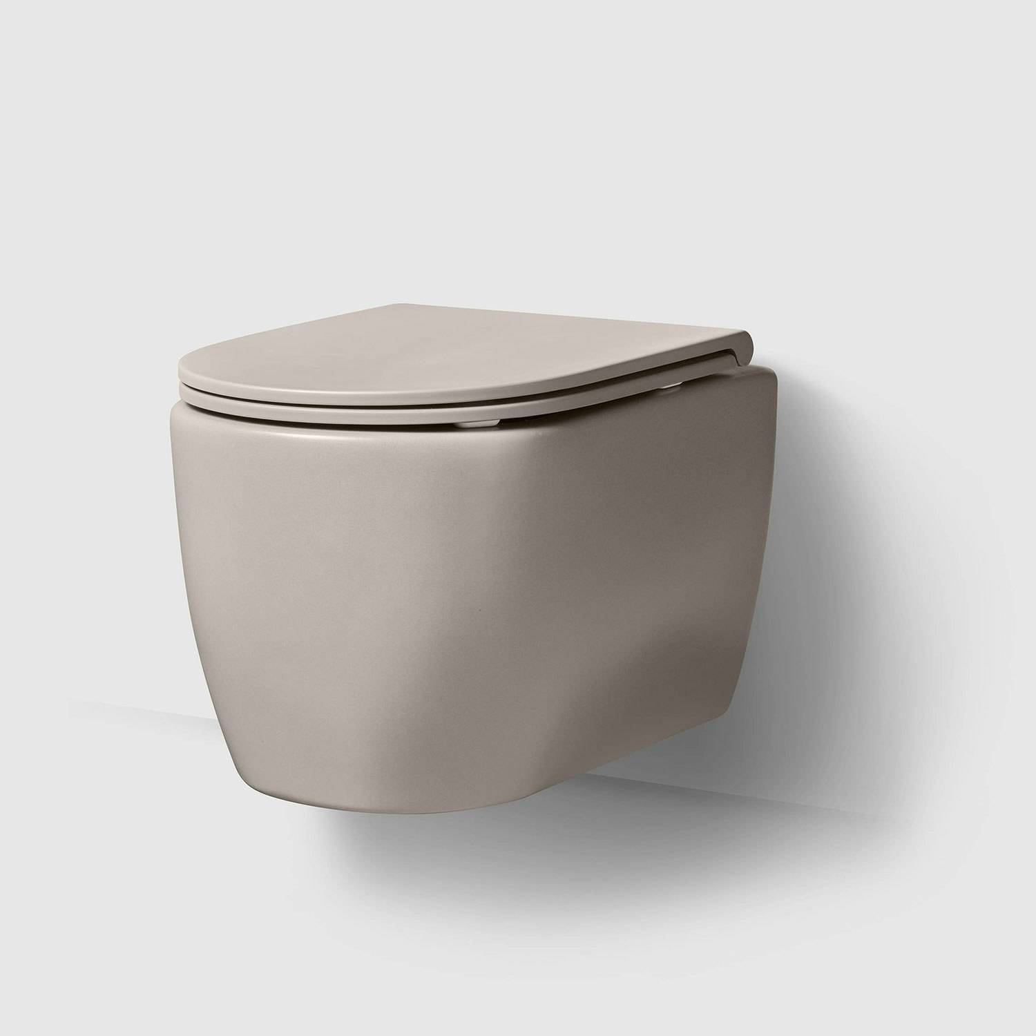 Vägghängd Toalettstol Haven WC/2 Beige
