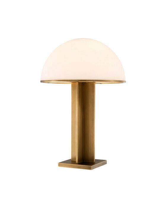 Eichholtz Berkley bordslampa antik mässing - Guld (A 17,5 B 40,5 C 63,5)