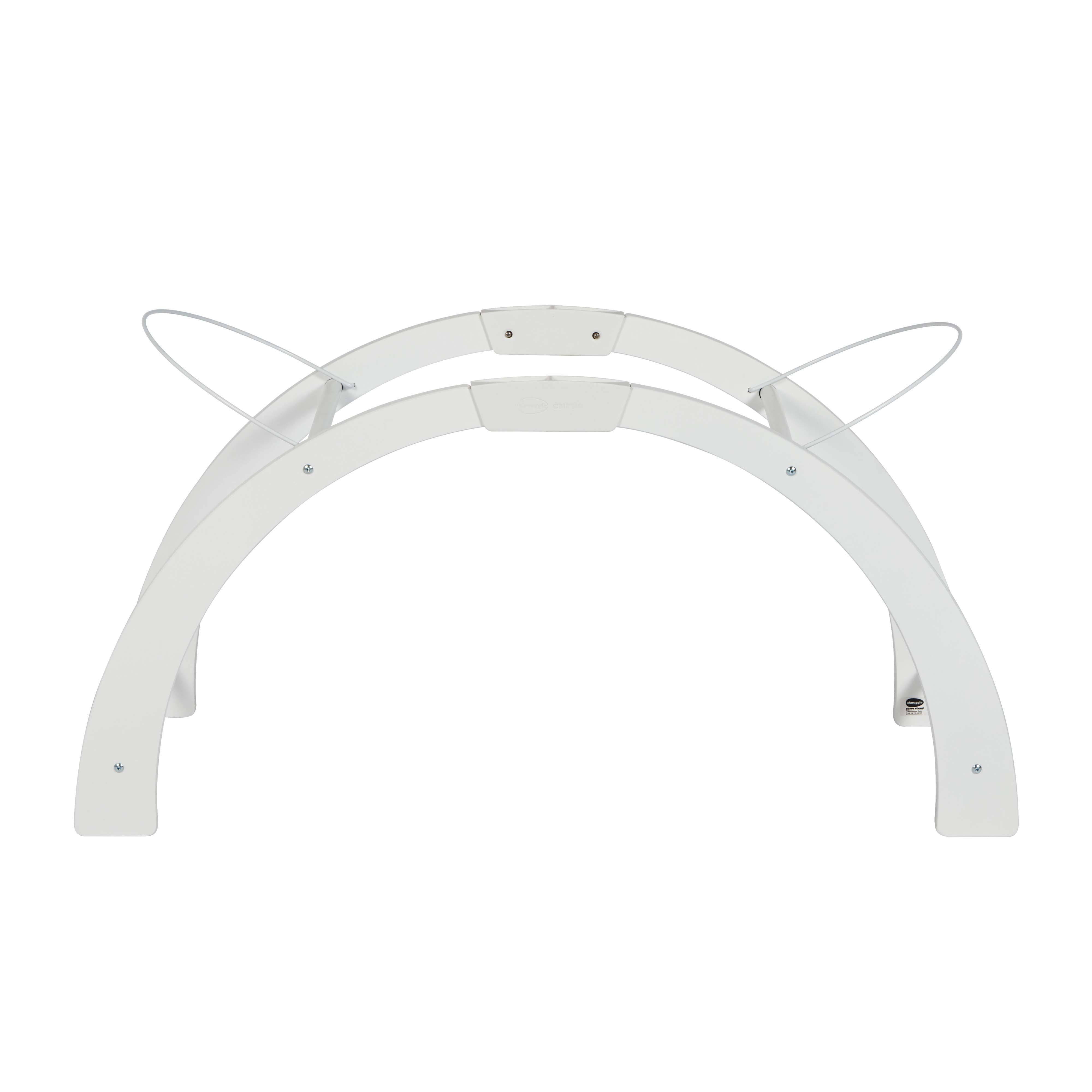 Shnuggle Curve Moses Basket Stand White