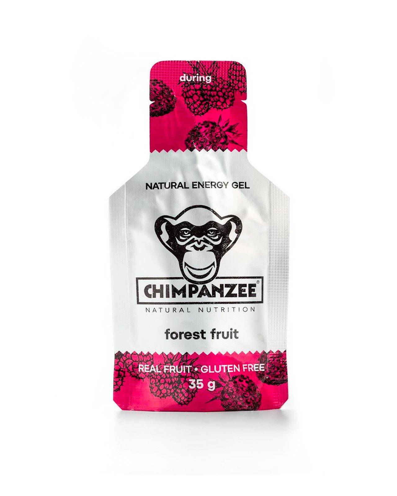 Energi Gel Forest Fruit Vegan & Gluten Fri - Chimpanzee - 35g - 35g