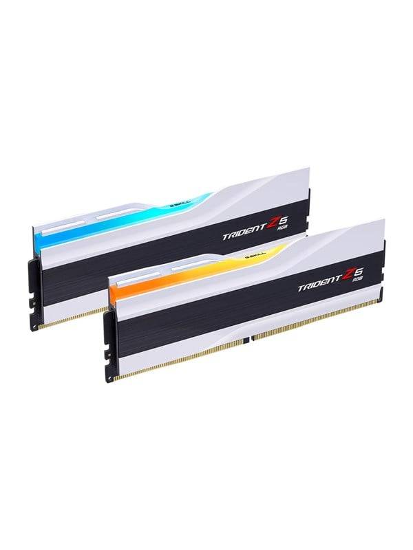 G.Skill Trident Z5 RGB DDR5-6000 - 64GB - CL30 - Dual Channel (2 pcs) - Intel XMP - Hvid med RGB