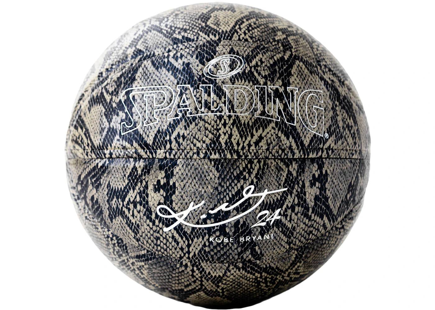 Spalding x Kobe Bryant 94 Silver Series Snakeskin Basketball - One Size