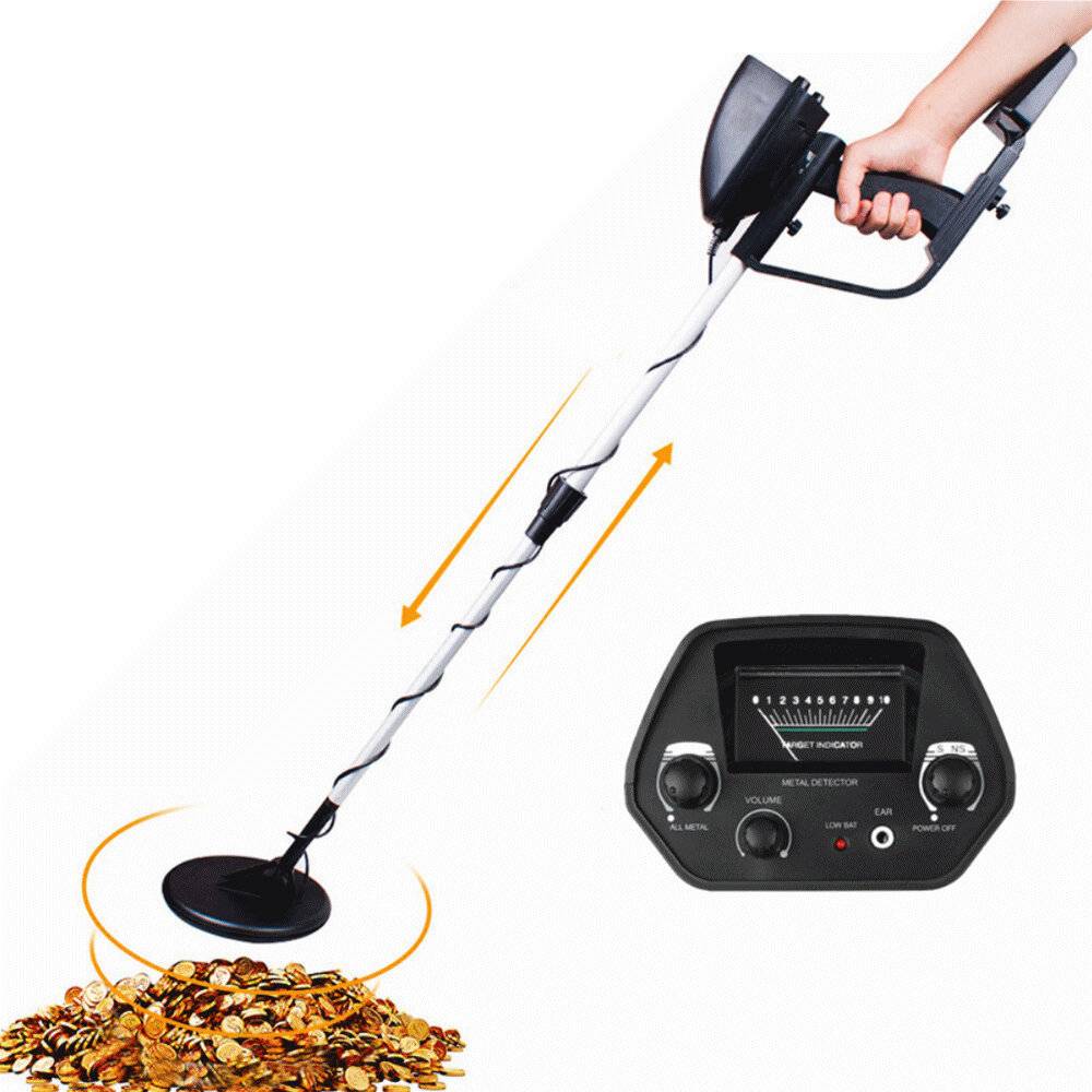 MD-4030 Professionell underjordisk metalldetektor Justerbar gulddetektor Skattjägare Tracker Seeker Metall Circuit Prov