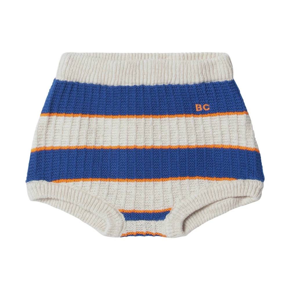 Bobo Choses BC Knitted Shorts - Kids - unisex - Hvid - 80 CM - Bomuld