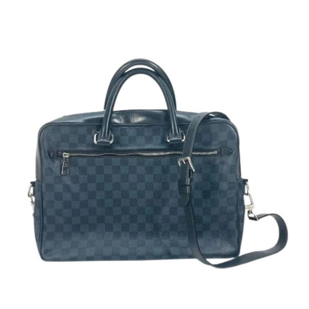 Louis Vuitton Vintage Pre-owned N41347 Skuldertaske - Vintage - unisex - Blå - ONE SIZE - Uld