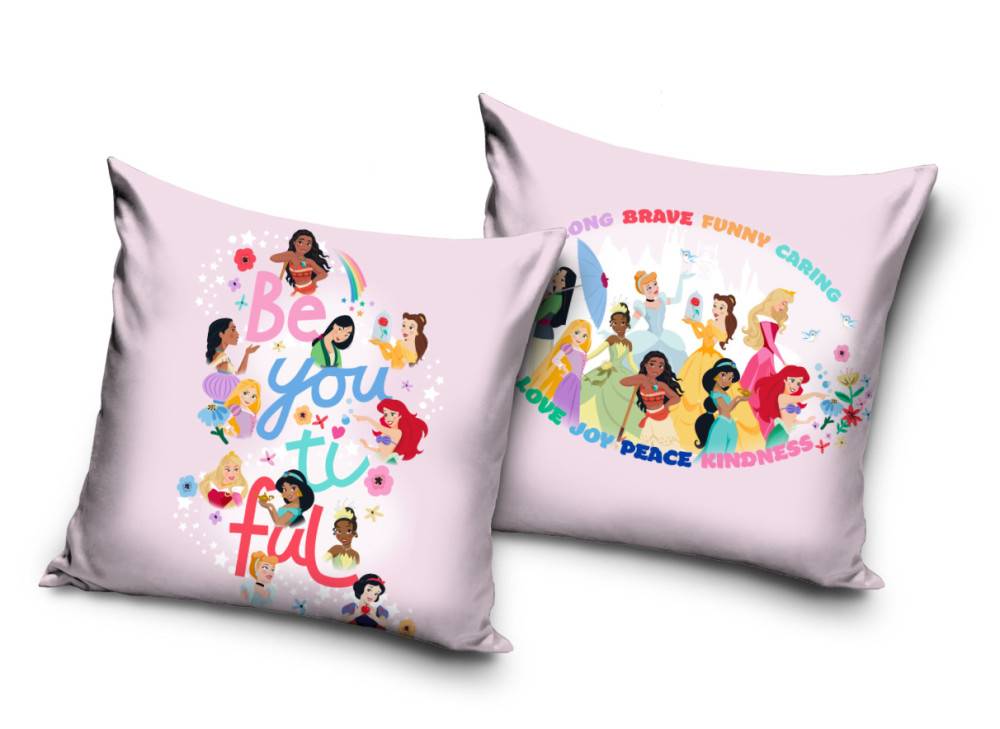 Disney Princess vackert kuddfodral 40x40 cm sammet
