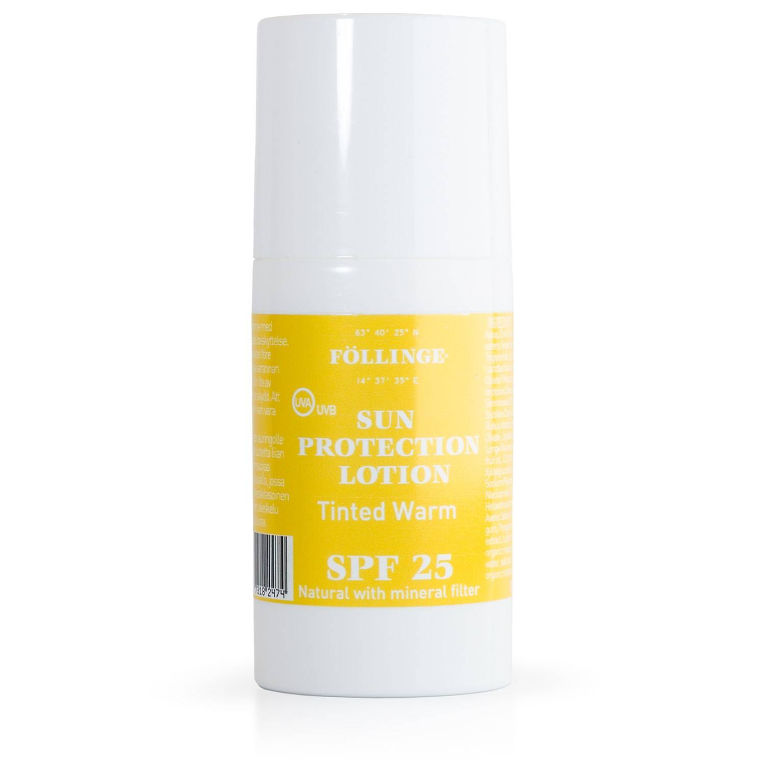 Föllinge Sun Protection Lotion Tinted SPF 25, 30 ml - Warm
