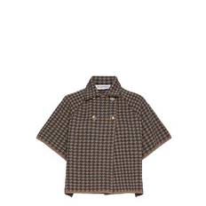 GERTRUDE dogtooth cape