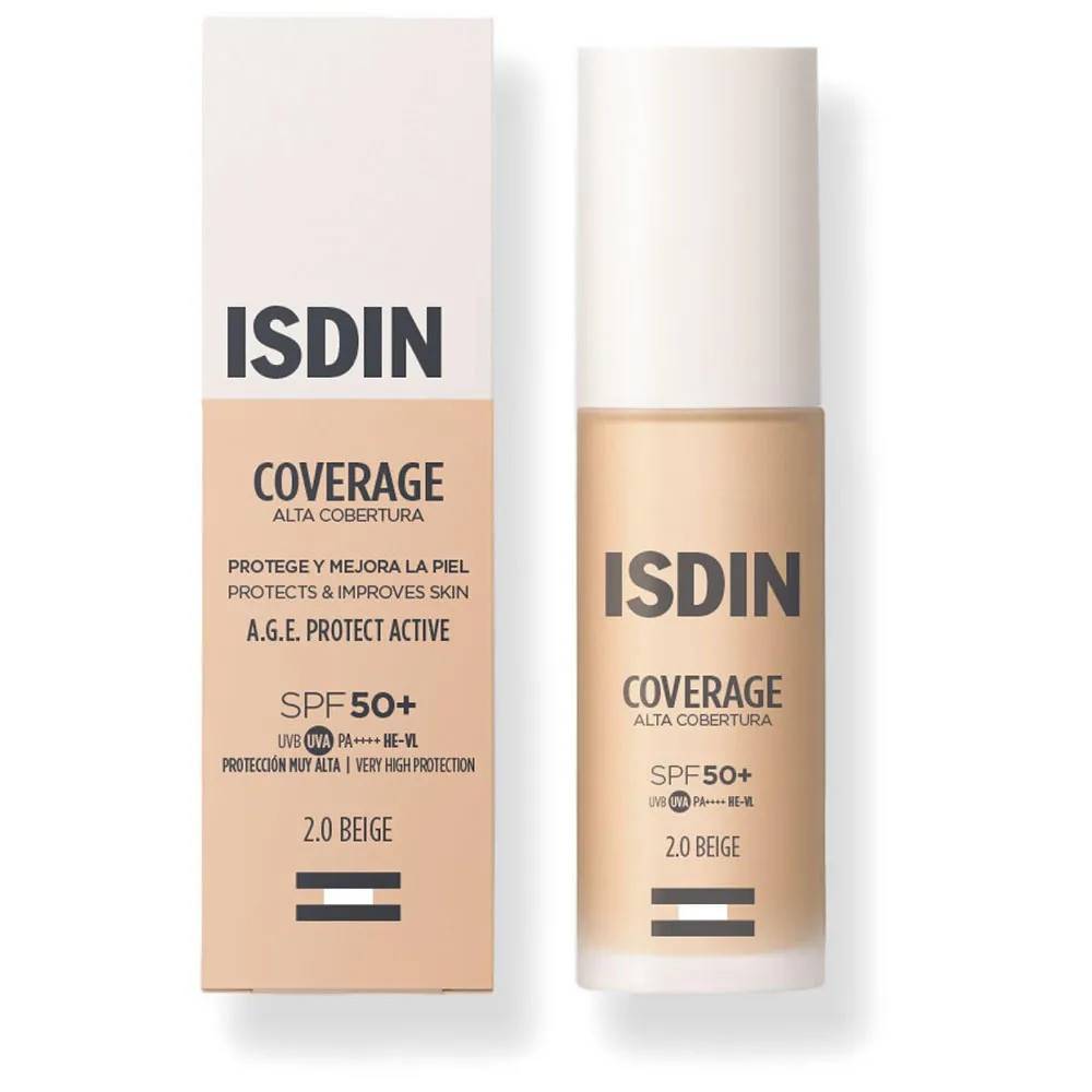 Isdin Coverage Spf50+ Nº2.0 Beige 30g Makeupfoundation
