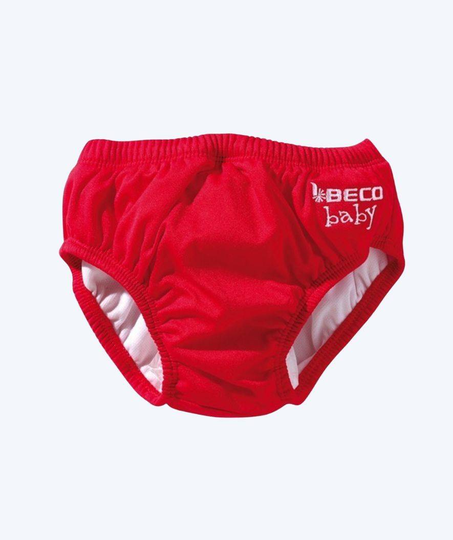 Beco blöjbadbyxor för barn - Slip - Röd - Badblöja