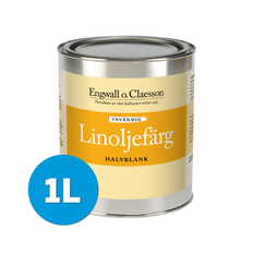 Linoljefärg Invändigt Halvblank Bruten Kulör 1L