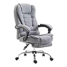 ergonomic office chair High Back Executive Chair Extra Padded Ergonomic Office Chair with Massage PU Leather Recliner Chair Swivel Computer Desk Chair for Home Office Furniture