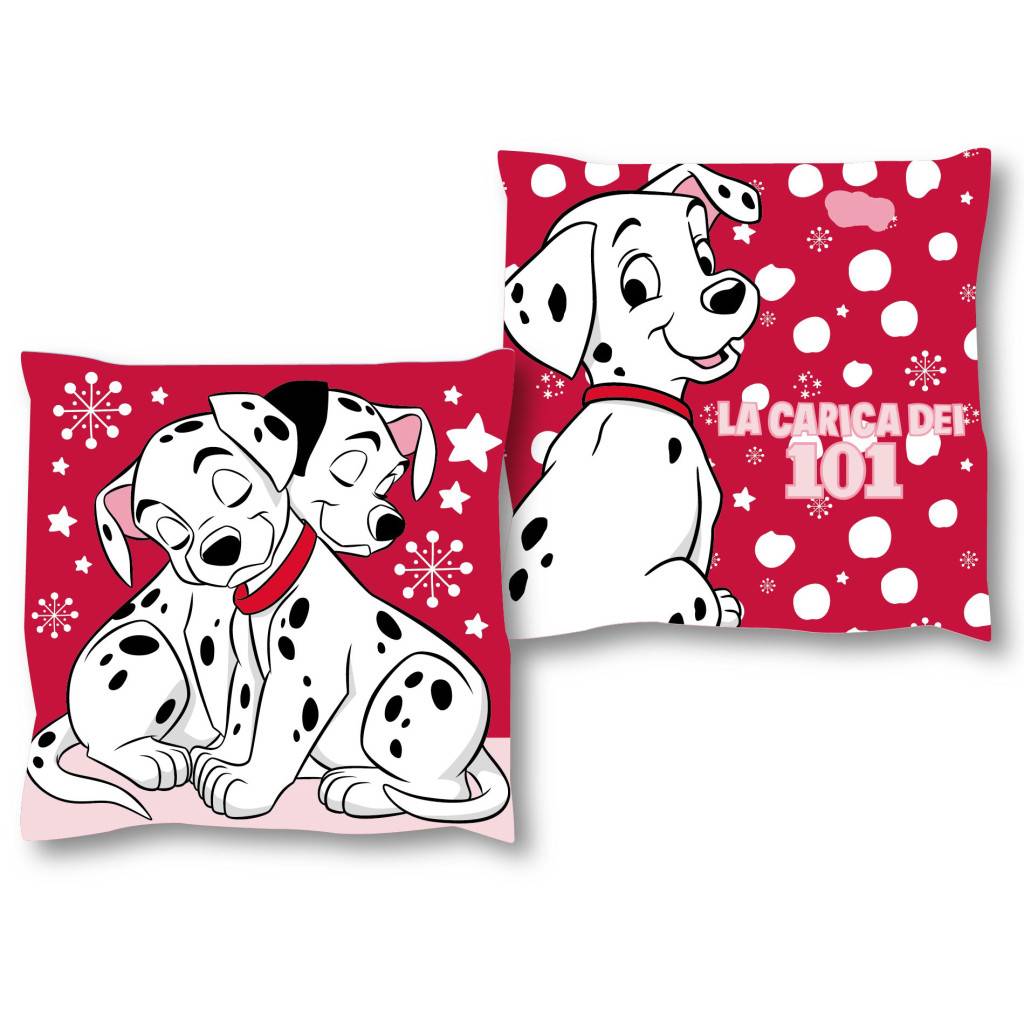 Disney 101 Dalmatians dekorativ kudde Cuddle Spots 38x38 cm sammet