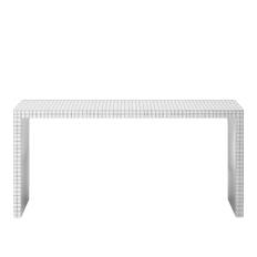 Zanotta - Quaderna Konsollbord - Konsolborde - Superstudio - Hvid - Plast