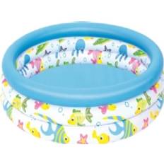 Bestway 3-chamber inflatable pool 102x25cm (51008)