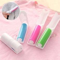 Reusable Lint Roller, Mini Portable Tear-Off Lint Remover, Foldable Roller Portable Hair Remover, Removable Design Washable Sticky Lint Roller For Dus - Multicolor - Blue,Red,Green