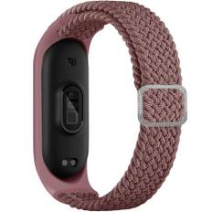 Klockarmband Nylon för Xiaomi Smart Band 7 / Mi Band 6 / Band 5 / Band 4 / Band 3, Sport Ersättningsrem Armband Ersättningsband för Amazfit Band 5