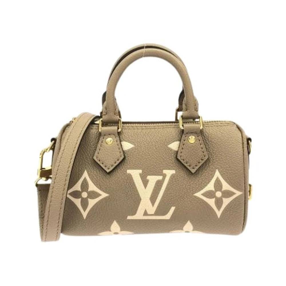 Louis Vuitton Vintage Pre-owned Boston Bag - Vintage - Dame - Beige - ONE SIZE - Uld