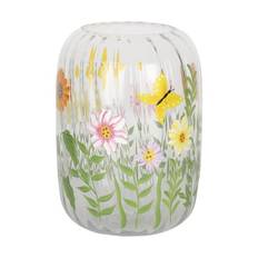 CASA Living Vase - H 22 cm - Glas - Multifarvet